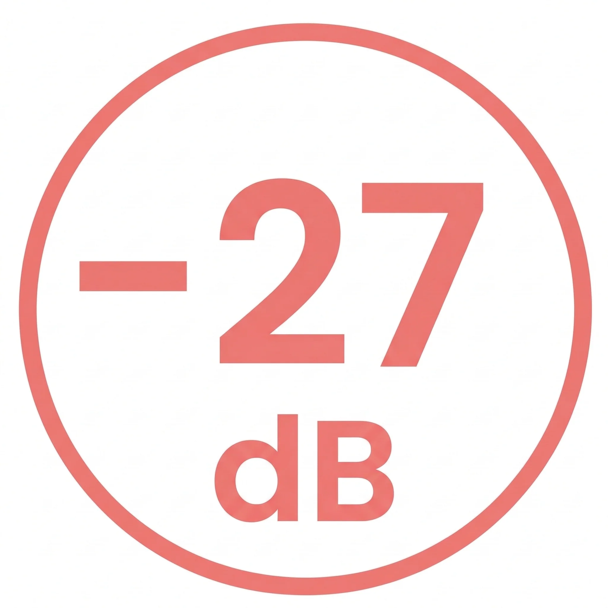 Symbol für Geräuschreduzierung
